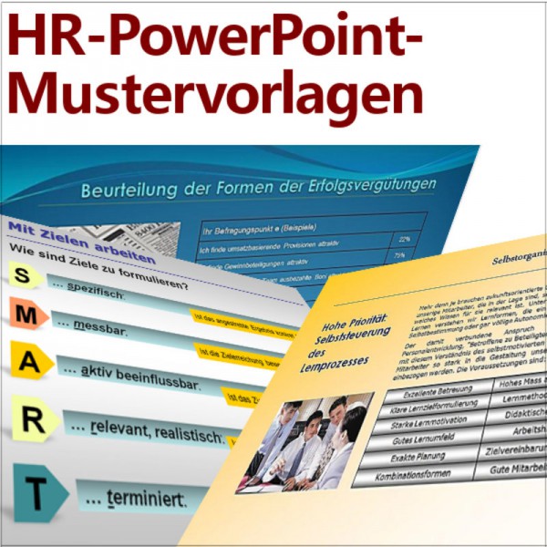 HR-PowerPoint Mustervorlagen