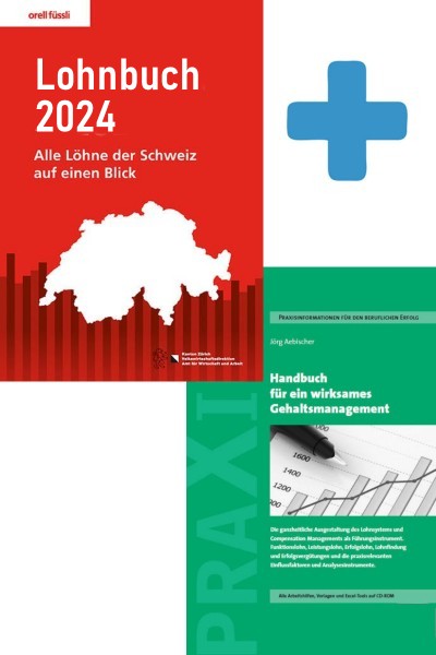 Bundle Lohnbuch 2024 + Handbuch zum Gehaltsmanagement